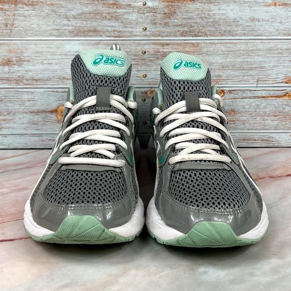 ASICS Gel-Contend 3 Women’s Running Shoe in Grey/Teal/White - Picture 3 of 10